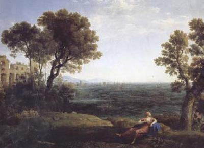 Claude Lorrain Ariadne and Bacchus on Naxos (mk17) oil painting image